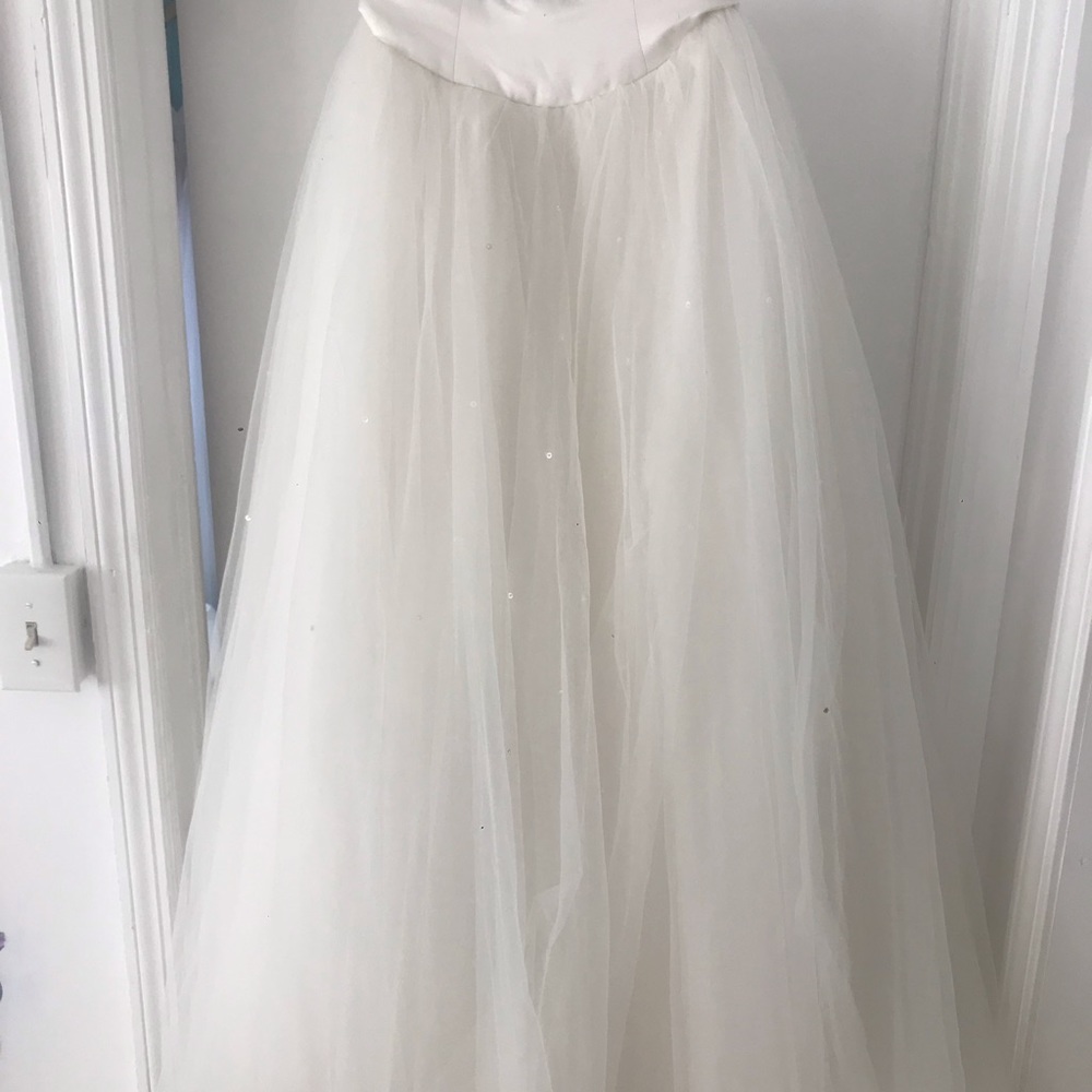 Tulle Ballgown Bridal Wedding Skirt, Ivory